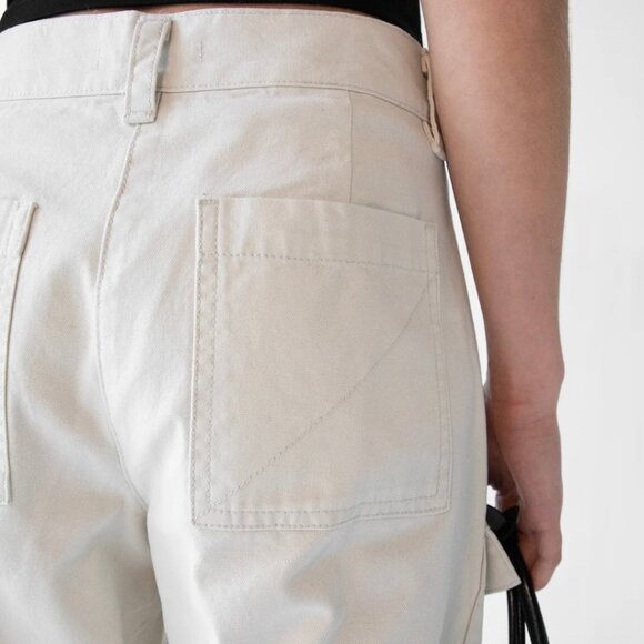 Oak + Fort Cargo Pant with Pocket Details - Picture 2 of 4